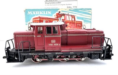 Mrklin 3065 H0 Diesellok V 60 der DB mit Telex