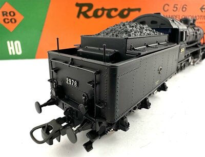 Roco 14111 A AC H0 Dampflok C5/6 der SBB