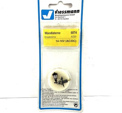 Viessmann 6074 H0 Wandlaterne mit LED 14-16V