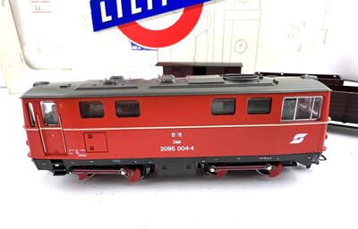 Liliput 752 H0e Schmalspur Zugset mit Diesellok BR 2095 der BB