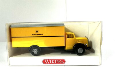 Wiking 860 01 25 MB L 6600 Post-Koffer-LKW 1:87