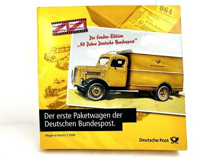 Brekina 023302 Magirus-Deutz S 3500 Deutsche Post 1:87