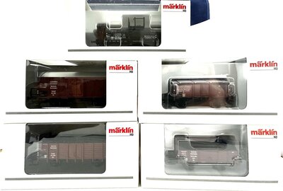 Mrklin 46090 H0 Gterwagen-Set Ep.II der DRG