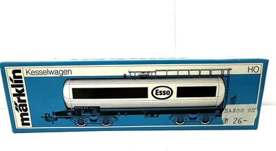 Mrklin 4650 H0 4-achsiger Esso Kesselwagen der DB wie NEU