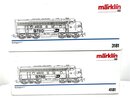 Mrklin 3181 + 4181 H0 US Diesellok F7 + Dummy Burlington...