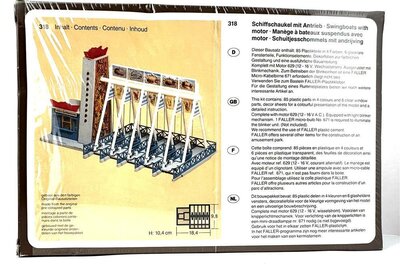 Faller 318 H0 Kirmes Schiffschaukel mit Antrieb