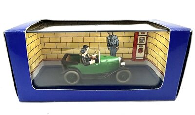 Atlas Tintin Modellauto Citroen 5 CV 1950 1:43