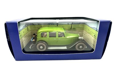 Atlas Tintin Modellauto Limousine der blaue Lotus 1:43