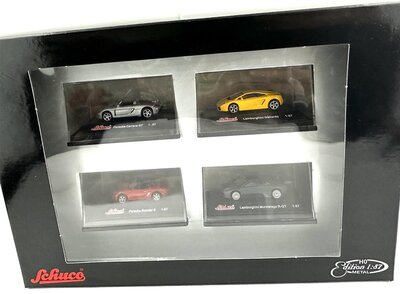 Schuco Metall Edition Porsche und Lamborghini 1:87