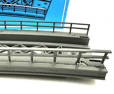 Mrklin 7269 H0 gebogenes Rampenstck 437,4 mm fr M-Gleise