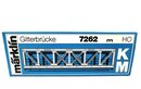 Mrklin 7262 Gitterbrcke fr K + M 180 mm Spur H0