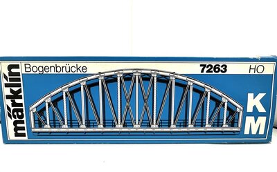 Mrklin 7263 Bogenbrcke fr K + M Gleis 360 mm