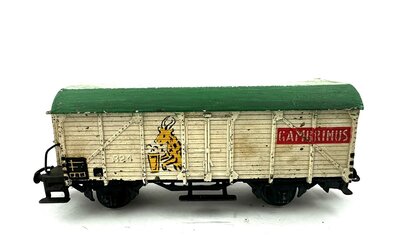 Mrklin 325 H0 Bierwagen Gambrinus mit Bremserhaus