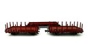 Fleischmann 8202 Rungenwagen + 8281 Flachwagen der DB Spur N