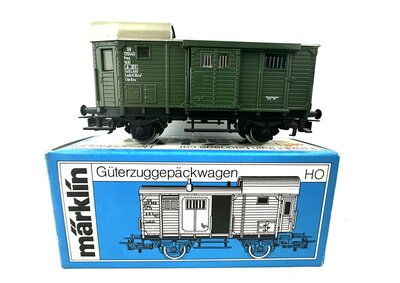 Mrklin 4699 H0 Gterzug-Gepckwagen Pwg der DB