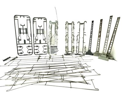 Vollmer 1310 H0 Oberleitung Quertragwerk + Extras