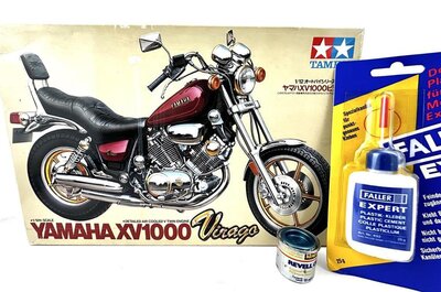 Tamiya 14044 Yamaha Virago XV1000 Motorrad Bausatz 1:12