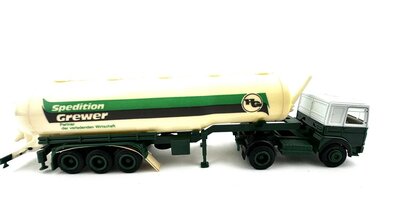 Herpa 818500 MAN Tank-Sattelzug Grewer 1:87