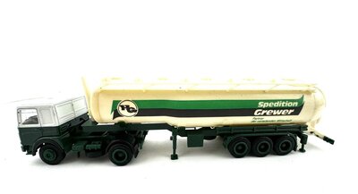 Herpa 818500 MAN Tank-Sattelzug Grewer 1:87