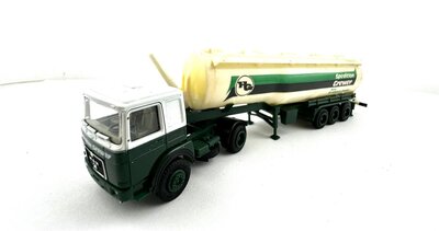 Herpa 818500 MAN Tank-Sattelzug Grewer 1:87