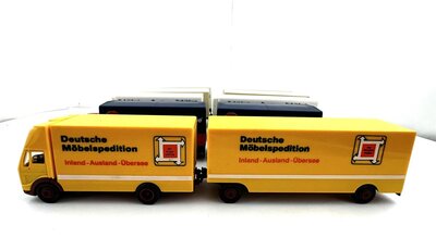 Herpa MB LKW Hngerzug / Lastzug 5 Stck 1:87