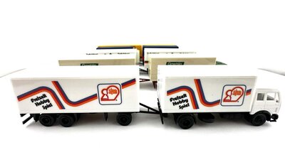 Herpa MB LKW Hngerzug / Lastzug 5 Stck 1:87