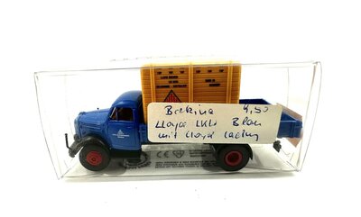 Brekina 43009 Pritschen-LKW Borgward B 4500 mit Ladung 1:87