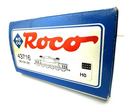 Roco 43716 H0 Leerverpackung fr Krokodil E94 der DRG