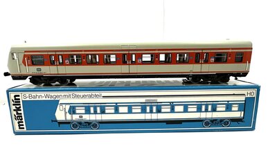 Mrklin 4185 H0 S-Bahn Steuerwagen Bxf 796 der DB