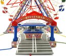 Faller 140312 H0 Riesenrad fr Kirmes mit Motor und Licht