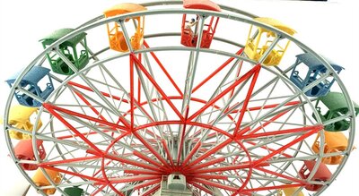 Faller B-311 H0 Riesenrad fr Kirmes mit Motor und Licht