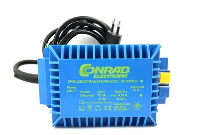 Conrad BV 03/039 H0 AC Transformator 70 VA