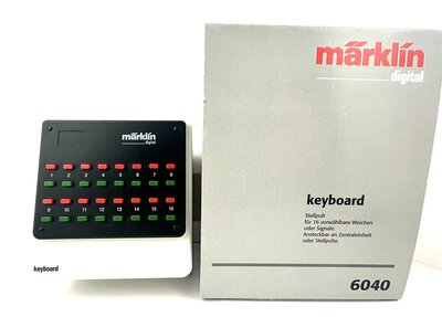 Mrklin 6040 H0 Keyboard digitales Steuergert