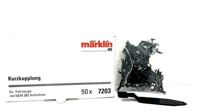 Mrklin 7203 H0 Kurzkupplungen 50 Stck