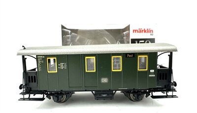 Mrklin 43030 H0 Gepckwagen mit Postabteil Ep.III der DB