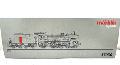 Mrklin 37030 H0 Dampflok BR 38 Ep.III der DB ESU LokSound