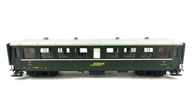 STL-Models H0m Personenwagen B 2226 der RhB