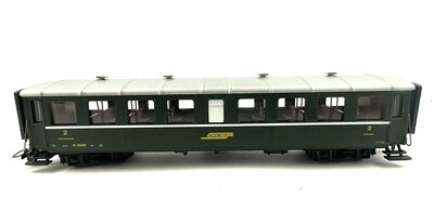 STL-Models H0m Personenwagen B 2226 der RhB