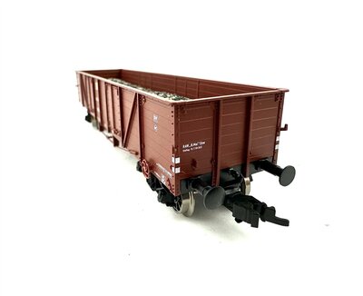 Fleischmann 5730 K H0 Hochbordwagen der DR mit Ladung