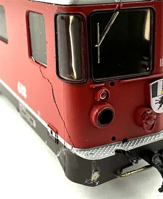 Bemo 1258 H0m Elektrolok Ge 4/4 II 618 der RhB