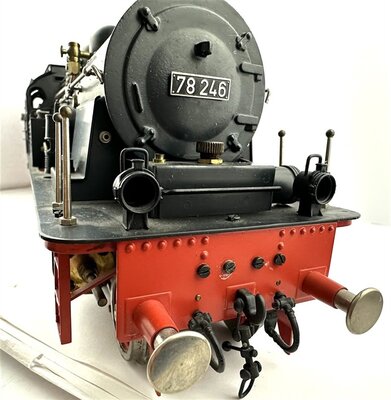 Aster Fulgurex Dampflok BR 78 der DB Echtdampf Spur 1