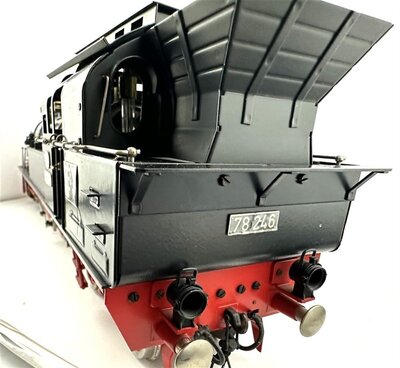 Aster Fulgurex Dampflok BR 78 der DB Echtdampf Spur 1