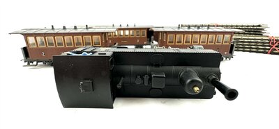 Liliput 7011 H0e Zillertalbahn Schmalspur Dampflok mit 7 Wagen