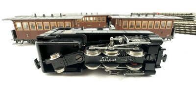 Liliput 7011 H0e Zillertalbahn Schmalspur Dampflok mit 7 Wagen
