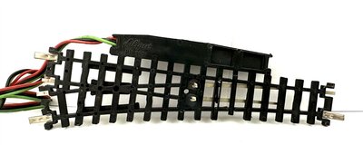 Liliput RH 360 H0e elektr. Schmalspur Weiche rechts