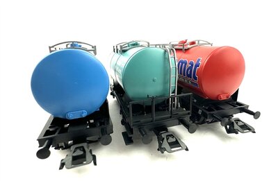 Mrklin 46423 H0 DC Kesselwagen-Set Henkel Ep.V der DB