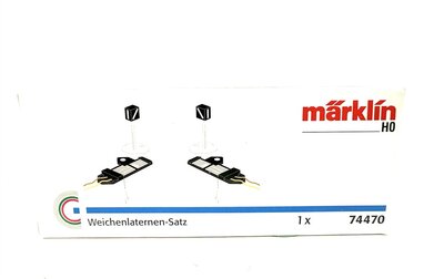 Mrklin 74470 H0 C-Gleis Weichenlaternen-Satz