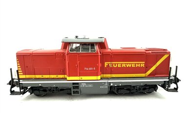 Mrklin H0 Feuerwehr Diesellok BR 714 in digital