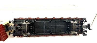 Mrklin 46361 H0 Rungenwagen R 02 mit MAN F8 LKW