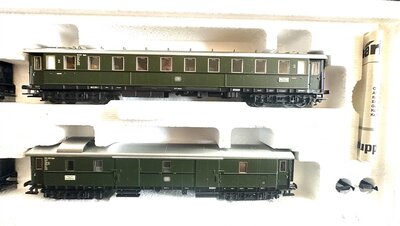 Mrklin 42750 H0 Schnellzugwagen-Set Ep.III der DB wie NEU